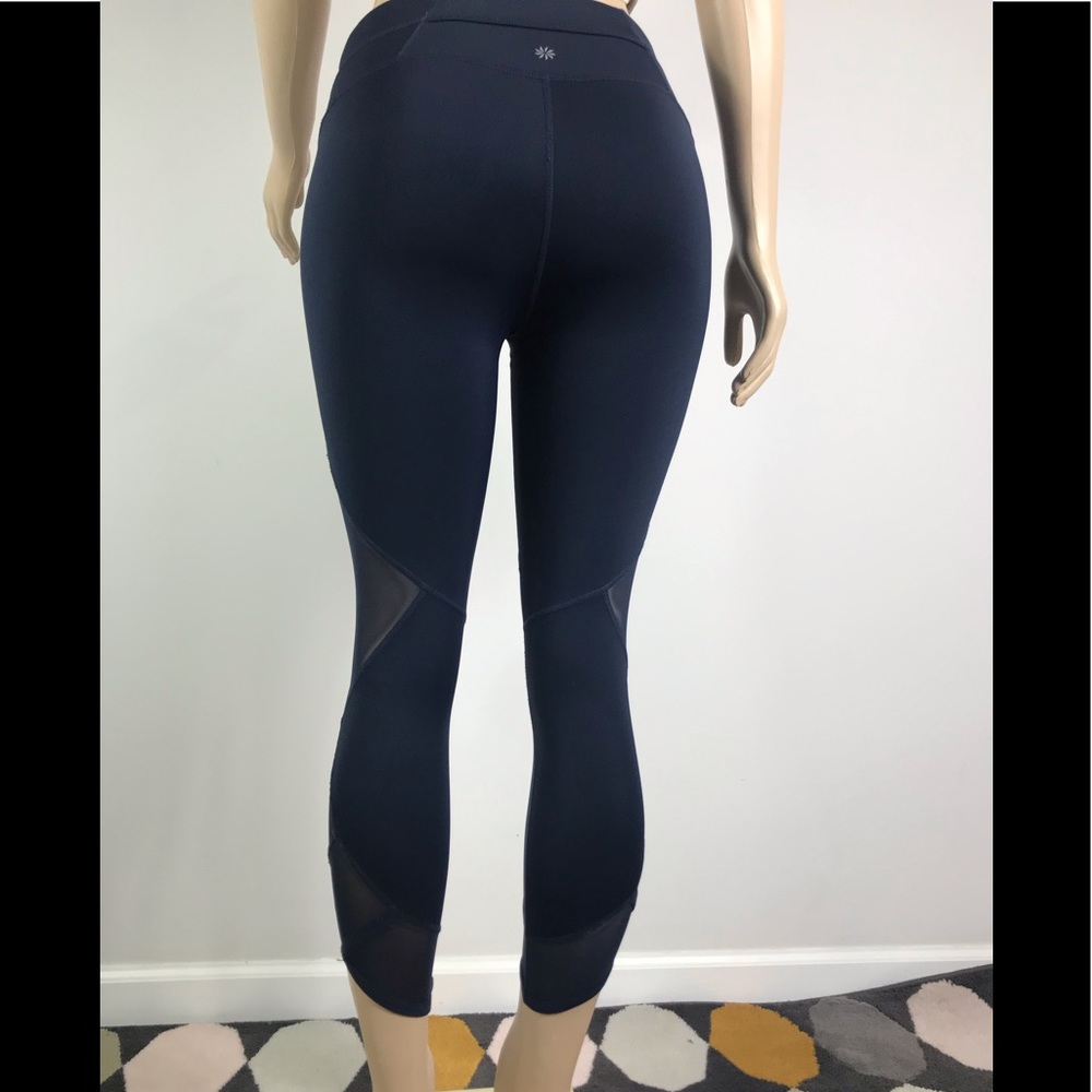 🏃🏽‍♀️Beautiful Athleta Blue Leggings Small - Picture 4 of 8